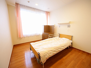 5F病棟の入院部屋(個室)